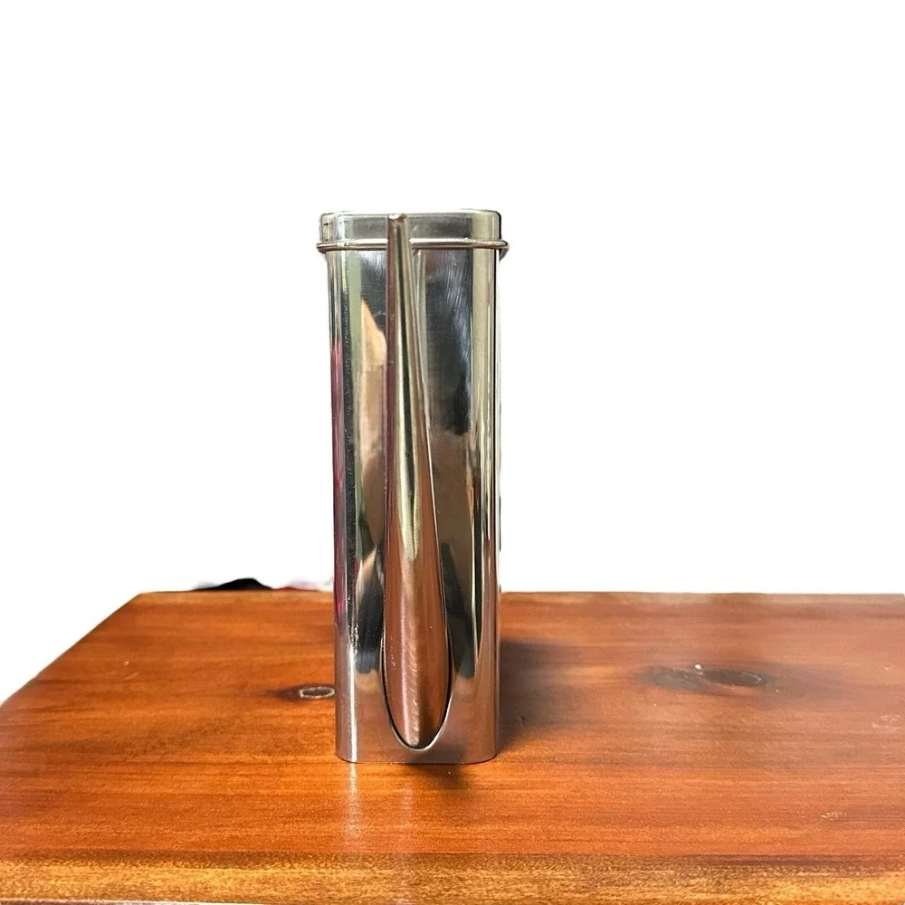 Ikea Can Tin Slim Stainless Steel Kitchen Accessory Cruet 206 12